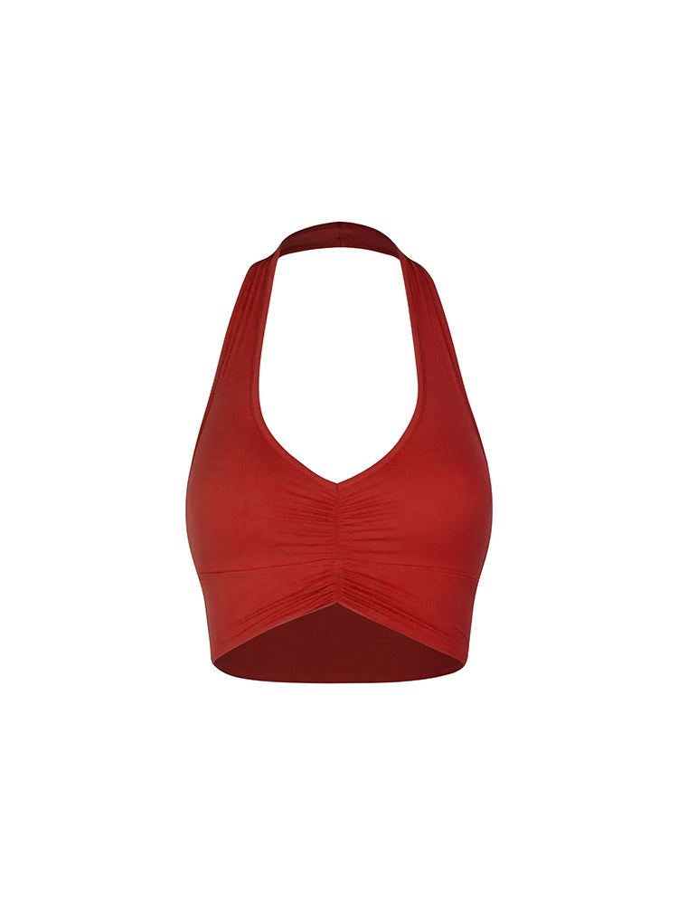 V Crop Top #25007