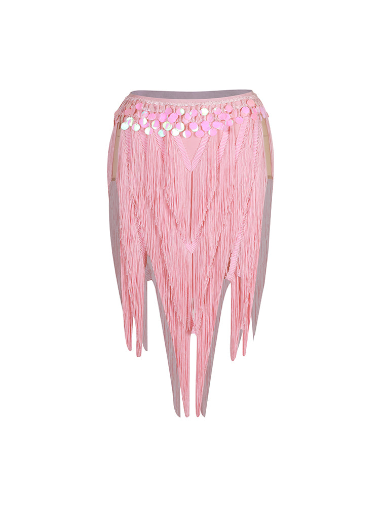 Dance Party Fringe Skirt #25110