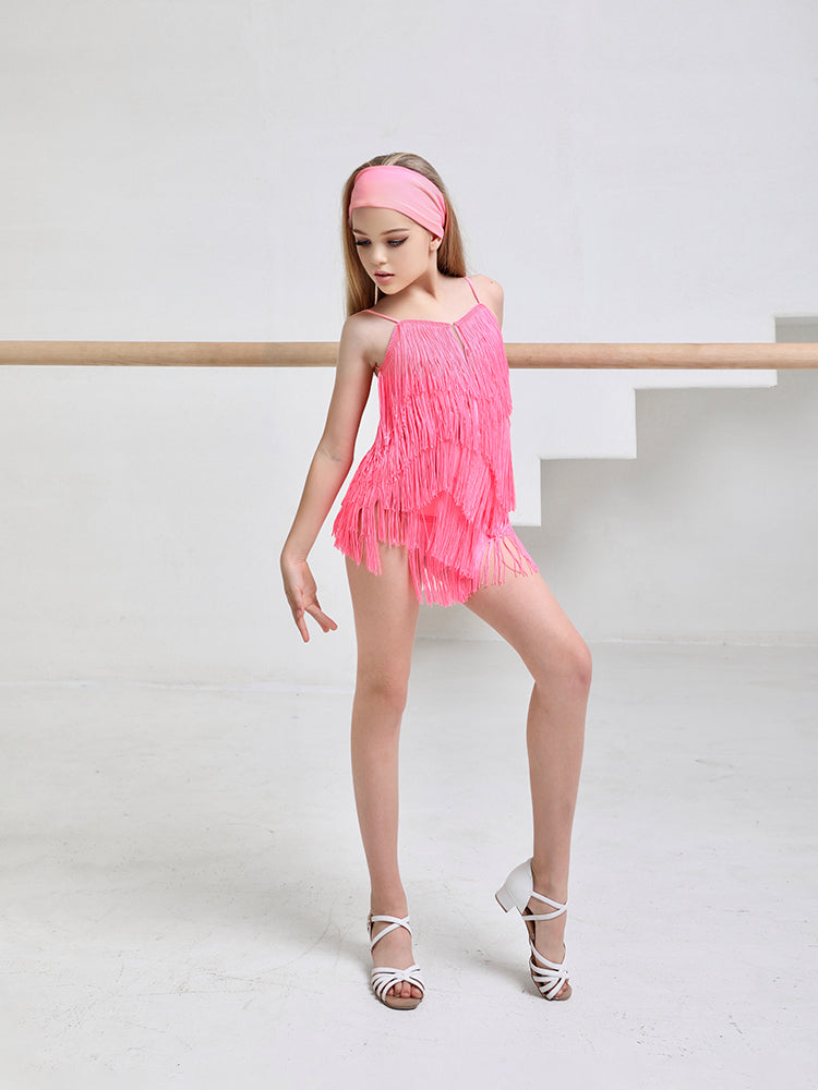 Body Twist Fringe Dress #2118 (kids)