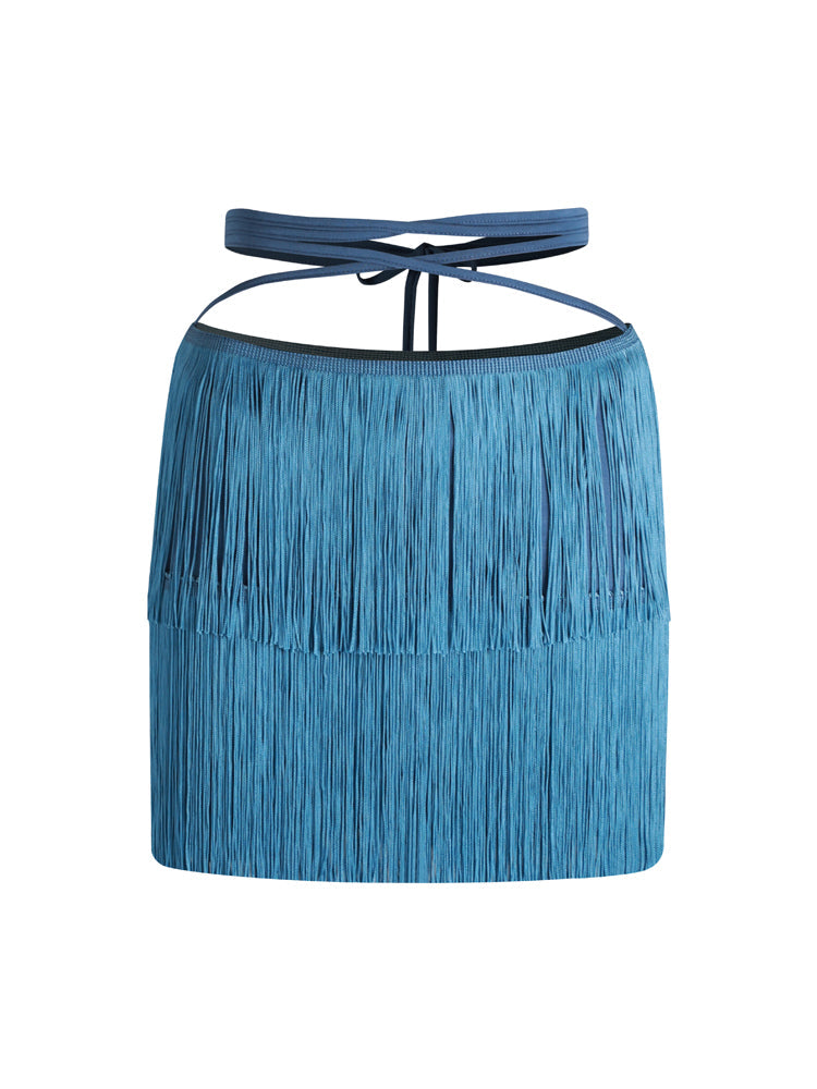 LUSH || Fringe Skirt Kids #23115