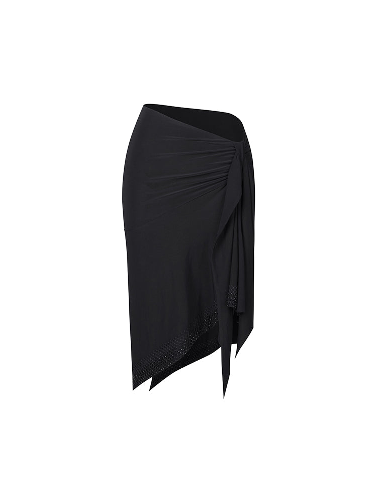 Jet-black Skirt Kids #24091