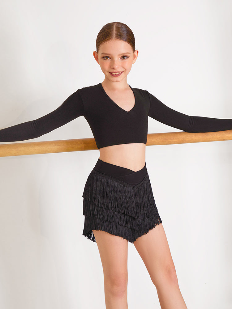 Luxe Fringe Skirt Kids #24067