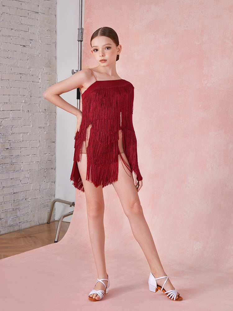 Nosta Fringe Dress Kids #24082