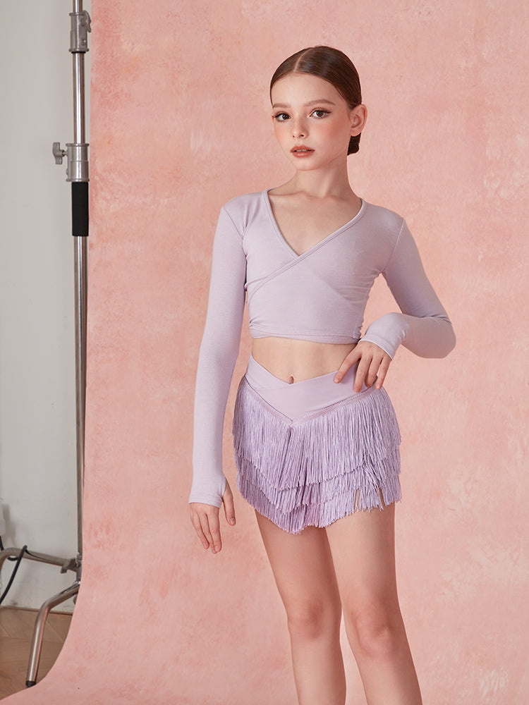 Luxe Fringe Skirt Kids #24067